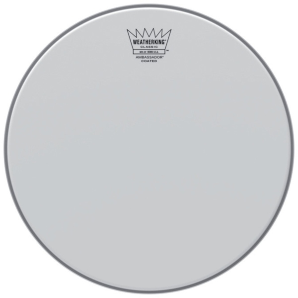 Remo Classic Fit Ambassador white coated 13