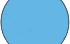 Fata toba Remo  Colortone Emperor Clear 8" BE-0308-CT-BU