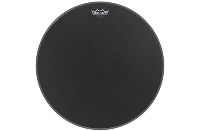 Față Tobă Remo Față tobă Powerstroke 3 Black Suede Bass Drum 22" P3-1822-ES