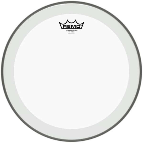 Remo Powerstroke 4 clear bass drum 26