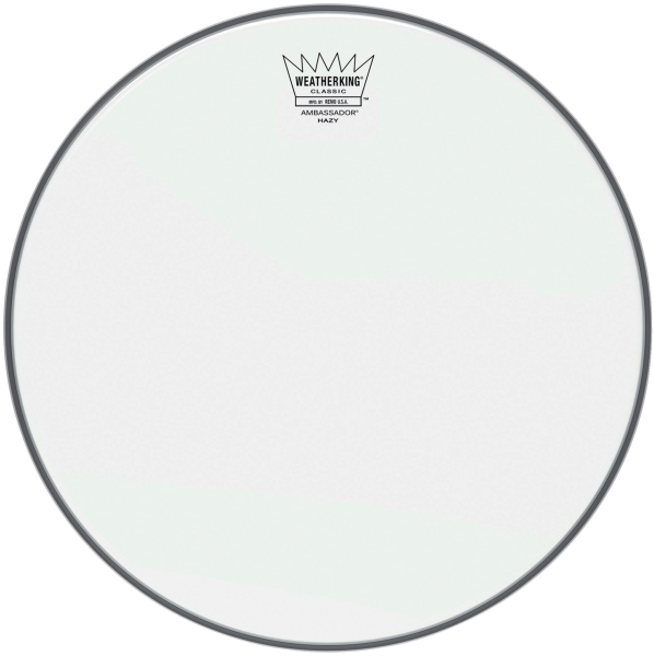 Remo Classic Fit Ambassador transparent 12