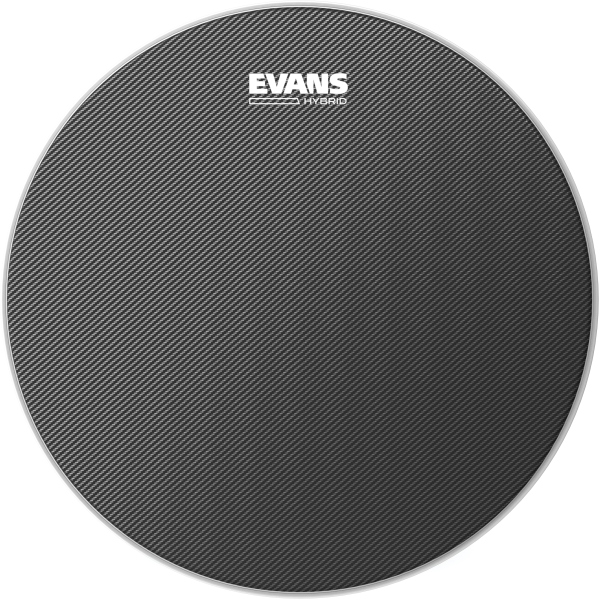 Evans Hybrid Grey Marching Snare Drum Head 13 Inch