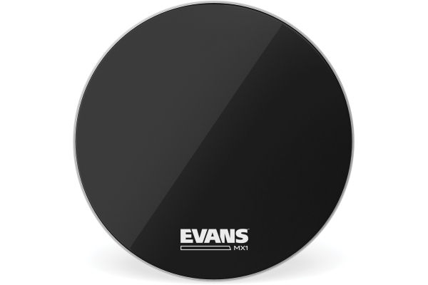 Evans MX1 Black Marching BD Head 30 Inch Evans MX1 Black Marching BD Head 30 Inch