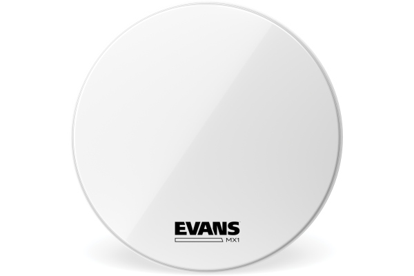 MX1 White Marching BD Head 32 Inch