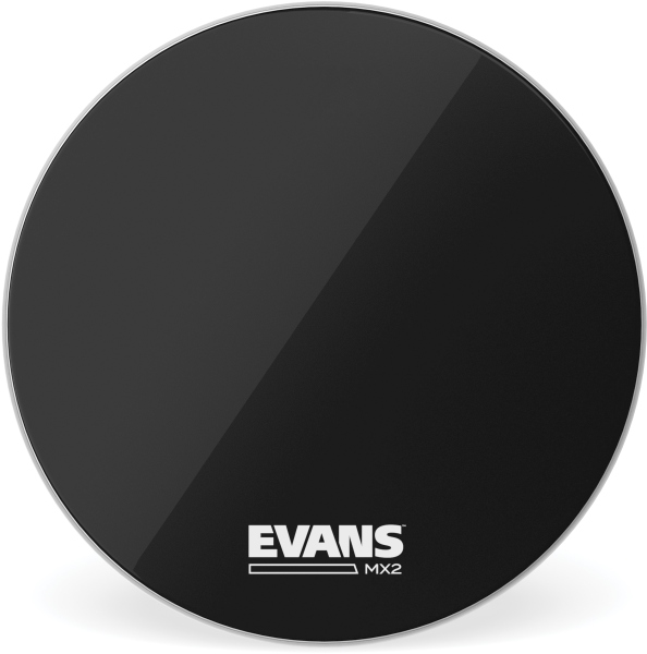 Evans MX2 Black Marching BD Head 18 Inch