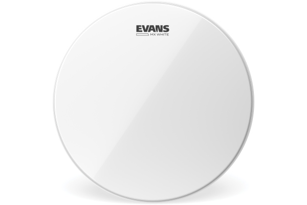 Evans MX White Marching Tenor Head 12 Inch