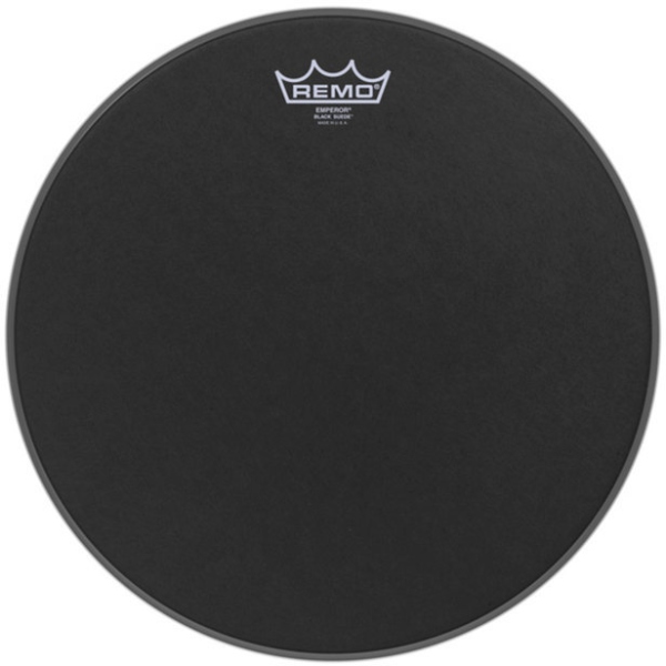 Remo Față tobă Emperor Black Suede 13