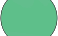 Faţă pentru tom Remo Faţă tobă Colortone Emperor Clear 6" BE-0306-CT-GN