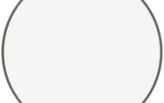 Faţă pentru tom Remo Faţă tobă Diplomat Clear 14" BD-0314-00