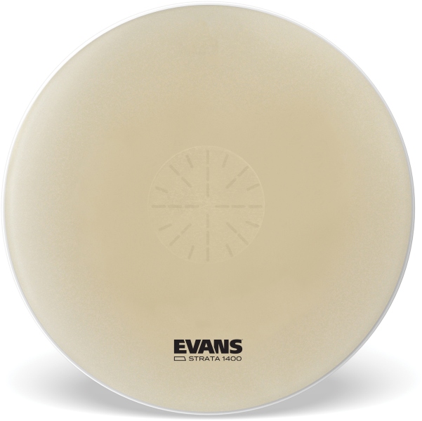 Evans Strata 1400 Power Center Reverse Dot Concert Bass Drum Head 36 Inch