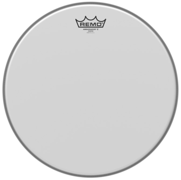 Remo Faţă tobă Ambassador X White coated 10