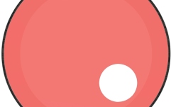 Faţă tobă  Remo Faţă tobă Colortone Powerstroke 3 clear 24" P3-1324-CT-RDOH