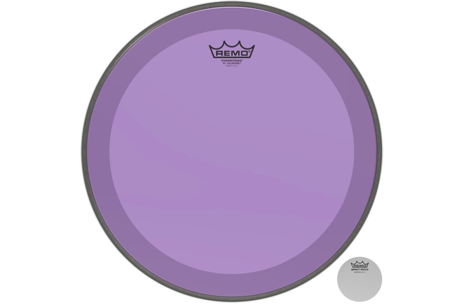 Faţă tobă Remo Faţă tobă Colortone Powerstroke 3 clear 26" P3-1326-CT-PU