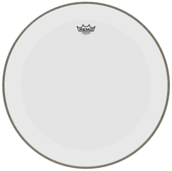 Remo Faţă tobă Powerstroke 3 Alb neted, bass drum 18