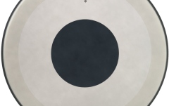 Faţă tobă  Remo Faţă tobă Powerstroke 3 white coated Black Dot 18" P3-1118-10