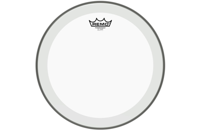 Faţă tobă Remo Faţă tobă Powerstroke 4 Clear bass drum 24" P4-1324-C2