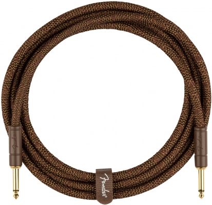Fender Paramount Acoustic Instrument Cable Brown 5,6M