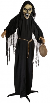 Europalms Halloween Figure Monk, animated, 170cm