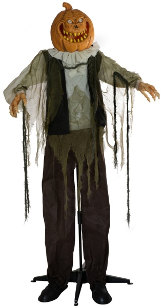 Europalms Halloween Figure Pumpkin Man, animated, 170cm