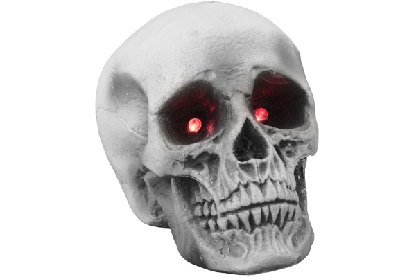 Halloween skull 21x15x15cm LED