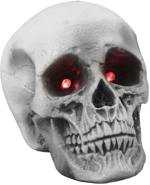 Europalms Halloween skull 21x15x15cm LED