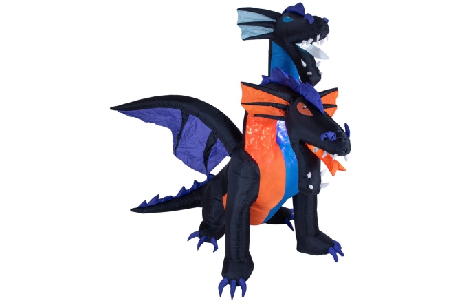 Figurină gonflabilă Europalms Halloween Inflatable Figure Dragon, animated, 208cm