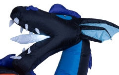 Figurină gonflabilă Europalms Halloween Inflatable Figure Dragon, animated, 208cm