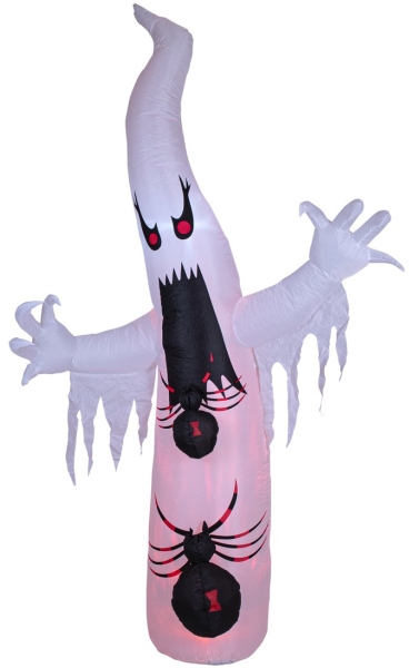 Europalms Halloween Inflatable Figure Ghost, animated, 234cm