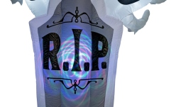 Figurină gonflabilă Europalms Halloween Inflatable Figure Tombstone, animated, 183cm