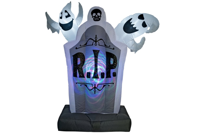 Figurină gonflabilă Europalms Halloween Inflatable Figure Tombstone, animated, 183cm