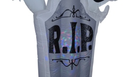Figurină gonflabilă Europalms Halloween Inflatable Figure Tombstone, animated, 183cm