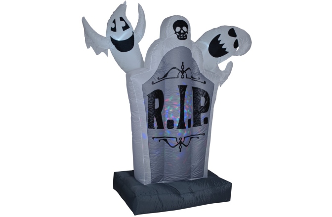 Figurină gonflabilă Europalms Halloween Inflatable Figure Tombstone, animated, 183cm