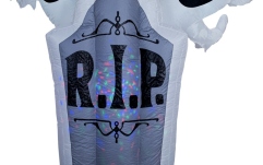 Figurină gonflabilă Europalms Halloween Inflatable Figure Tombstone, animated, 183cm