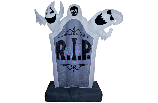 Figurină gonflabilă Europalms Halloween Inflatable Figure Tombstone, animated, 183cm