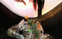 Figurină liliac Europalms Bat with ca 120 cm wing-spread