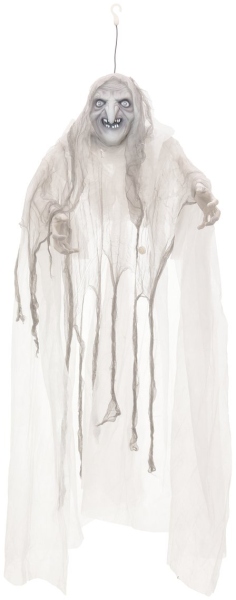 Europalms Halloween Witch, white, 170x50x20cm