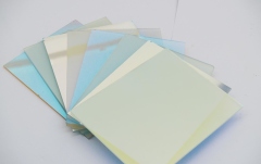 Filtru dicroic roșu Eurolite Dichro, light red, frost, 165x132mm