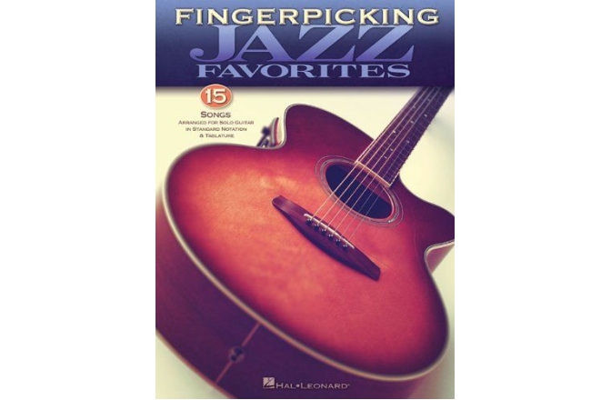 No brand FINGERPICKING JAZZ FAVORITES GUITAR SOLO GTR BK