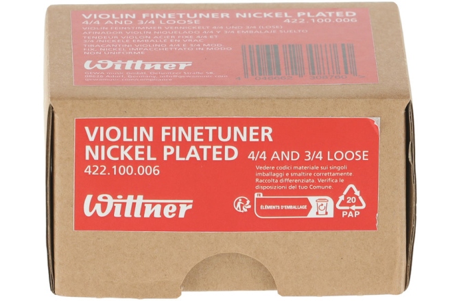 Fix vioară Wittner Fix vioară nichelat 902