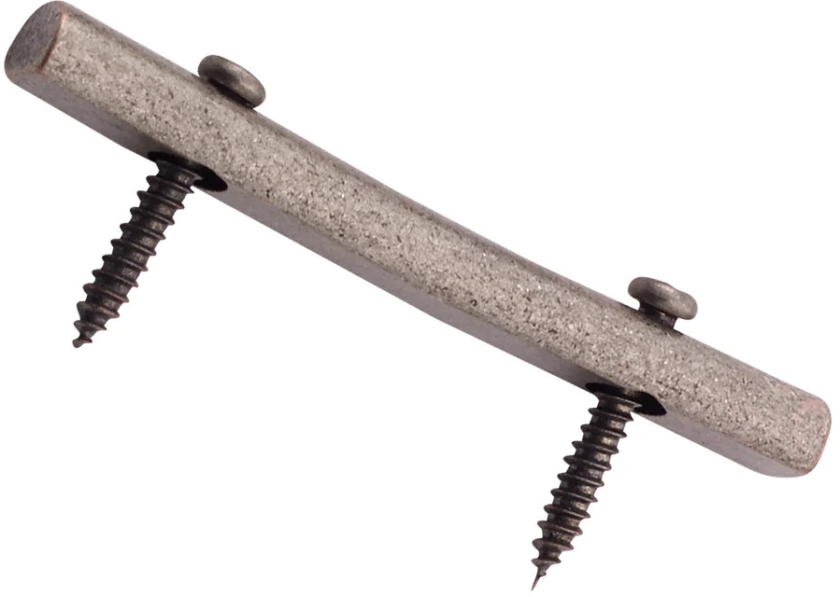 Floyd Rose FR1SRAS - 1000 / Special String Retainer with Screws - Antique Silver