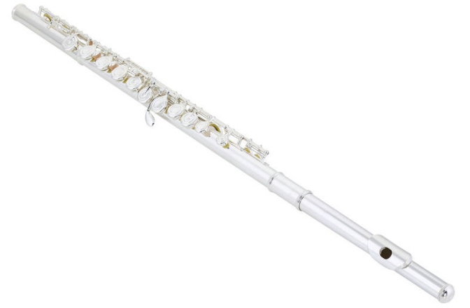 Flaut cu clape acoperite cu mecanism offset G si E Yamaha YFL-212 SL