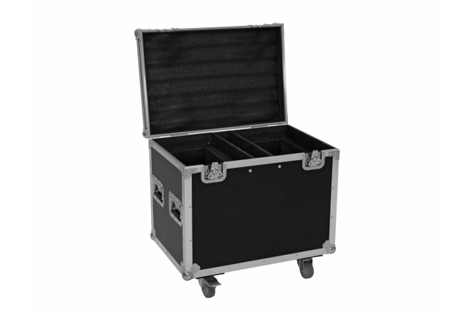 Flightcase pentru 2 x EUROLITE LED TMH-W555  Roadinger Flightcase 2x TMH-W555