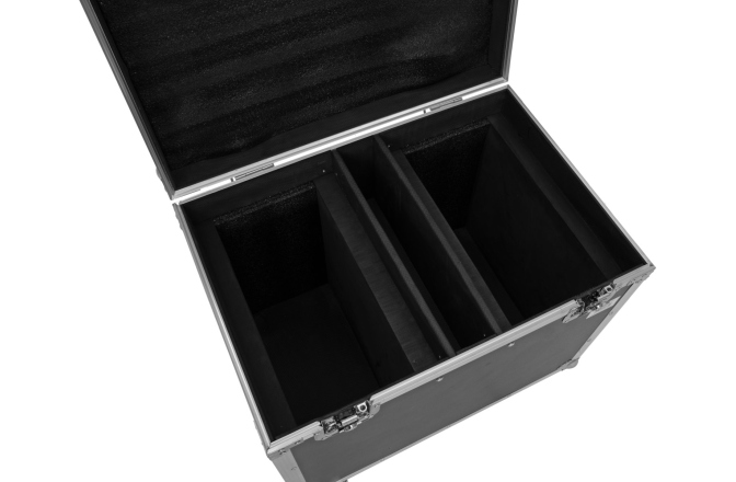Flightcase pentru 2 x EUROLITE LED TMH-W555  Roadinger Flightcase 2x TMH-W555