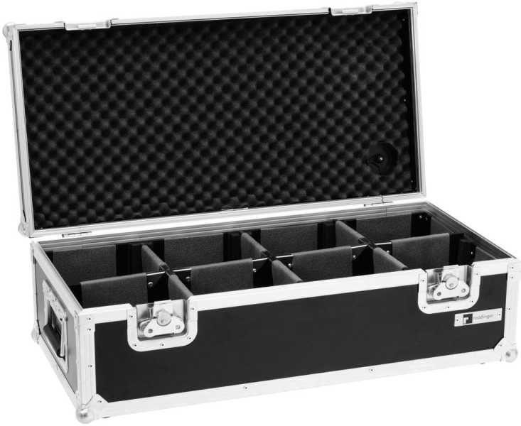 Roadinger Flightcase 8x AKKU UP-4