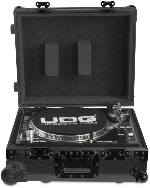 UDG Ultimate Flight Case Turntable Plus mk2 - Trolley & Wheels