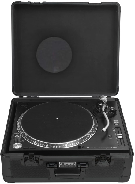 UDG Ultimate Pick Foam Flight Case Turntable - Black