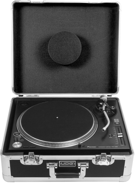 UDG Ultimate Pick Foam Flight Case Turntable - Silver