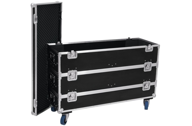 Flightcase PRO pentru 12 x bări LED Roadinger Flightcase 12x LED Bar Size L