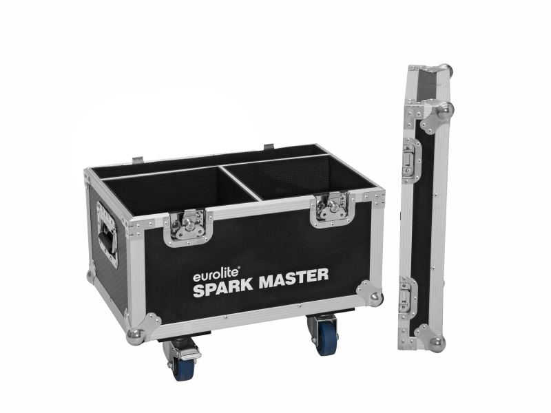 Roadinger Flightcase 2x Spark Master with wheels