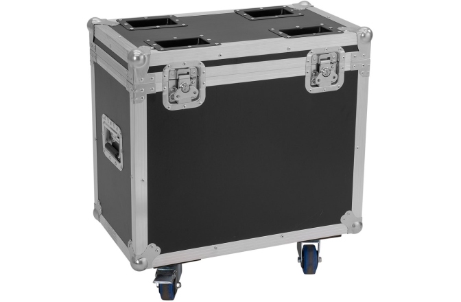 Flightcase PRO pentru 2 x TMH-W400 Roadinger Flightcase 2x TMH-W400